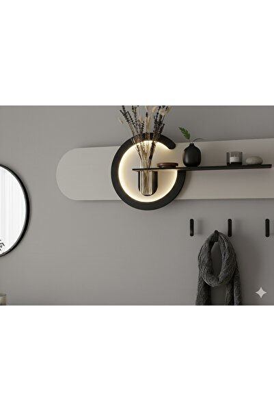 SERENGETI ART SERENGETI ANTORYUM AHŞAP PİLLİ LEDLİ İSKANDİNAV TARZI SALON DUV...