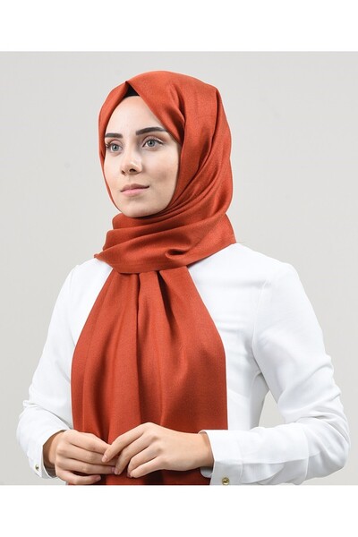 Hint İpek Șal crep plat cu aspect nisipos, culoare platină