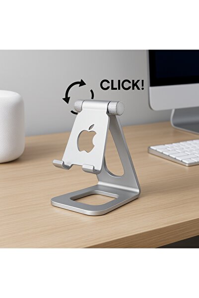 Devotech Apple Compatible Lockable Adjustable Smartphone Stand Desktop Holder