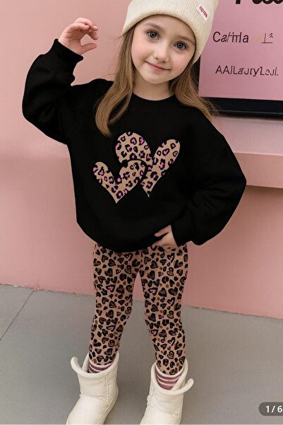 MİLANA MODA Kız Çocuk Taytlı Alt Üst Takım