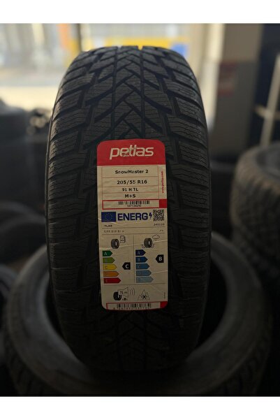 Petlas 205/55R16 91H SNOWMASTER2 KIŞ LASTİĞİ-2025 TARİHLİ