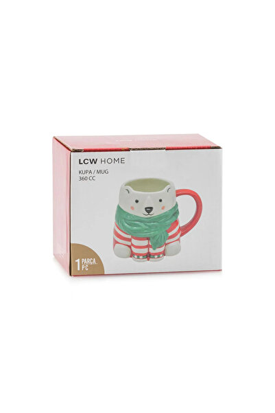 LC Waikiki Lcw Home Mixed Bear Figured Ceramic Mug 360 ml