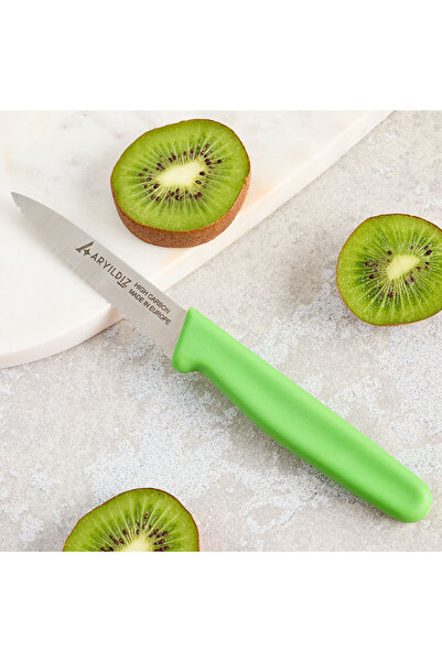 Aryıldız Daily Tırtıklı Meyve Bıçağı Yeşil 9 cm