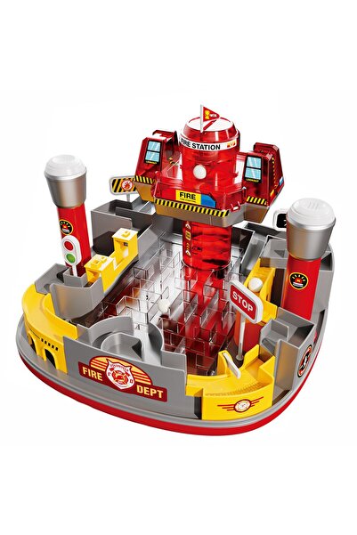 Chanak Firefighting Maze Tower Game for Kids | STEM Puzzle Toy with Balls, Levers & Tracks