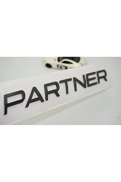 EDEXPORT Peugeot Partner Bagaj 2025+ Koyu Gri Logo Amblem Arma