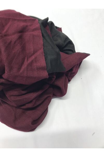 Yiğit Kumaş Ecrin Fabric Winter Combed Cotton, Piece 135X165 cm Burgundy Color