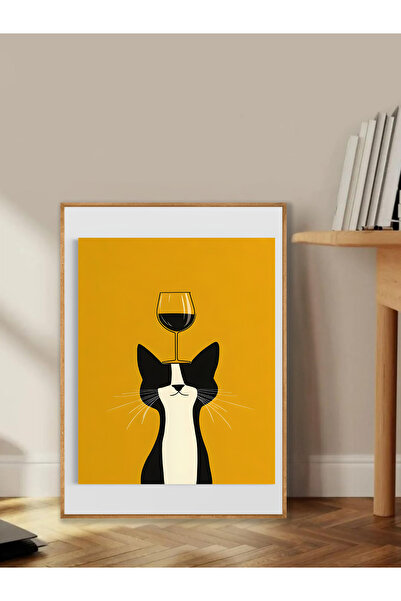 Tuba Decor Tablo dintr-o singură bucată cu rame din lemn pentru sufragerie, s...