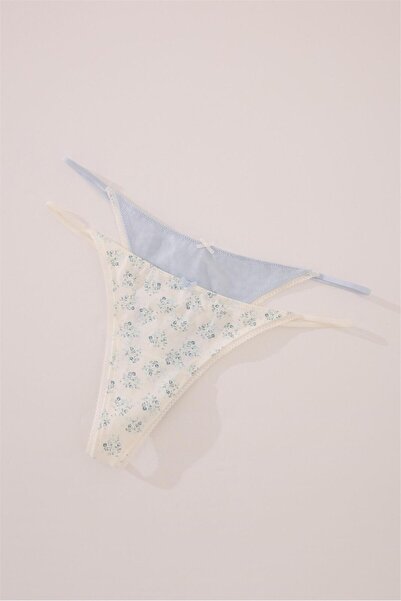 Perspective Women Secret 2-пари трусики-танга з шнурками