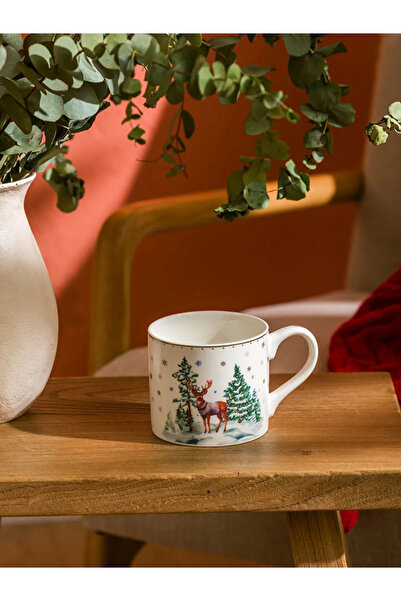 LC Waikiki Lcw Home Mixed Christmas Themed Ceramic Mug 355 ml