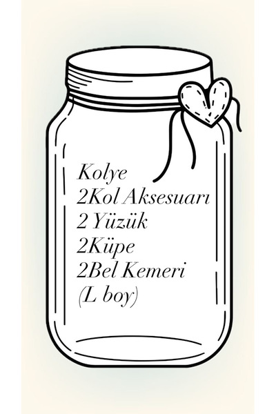 Pater Paulie Surprise Jewelry Jar (L Size) 9 Pieces