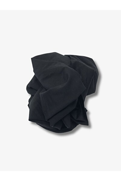 Yiğit Kumaş Sports Teamwear Flowy Polyester Combed Stretch Fabric, Piece 80X150 cm Black Color