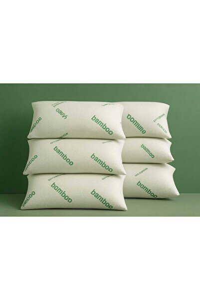 Opalin 1200 Gram 6 Adet Bamboo Yastık Ortopedik Ekstra Dolgulu Yastık