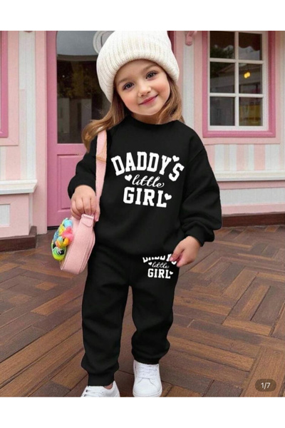 MİLANA MODA طقم ملابس علوية وسفلية من القماش موسمي للفتيات