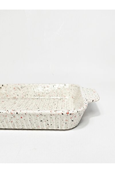 Casalina Heat-resistant ceramic platter, Cream, BigSize, 18/35 cm