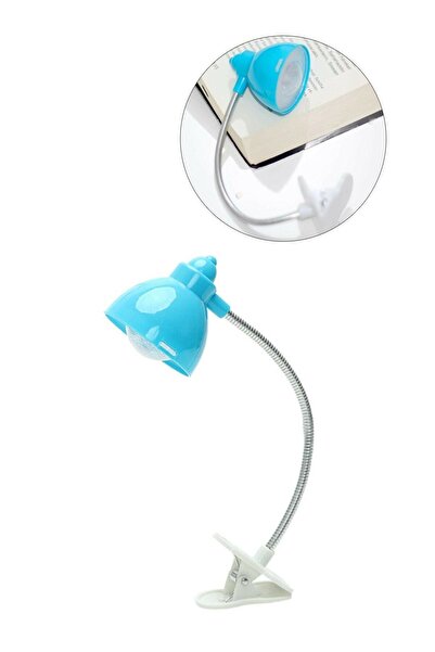 incidesign Mini Akrobat Mandallı Led Işıklı Kitap Okuma Lambası