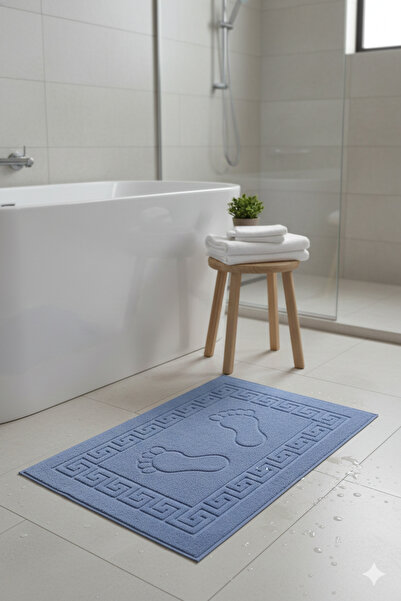 Formeya Set de 3 prosoape pentru picioare Footprint 250 grame - Set de baie pentru mop (3 bucăți)