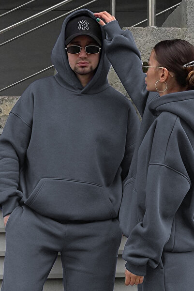 BayBayan Unisex 3 Yarn Sha Fleece-Lined Sweat Suit Suitable for the Use of If...