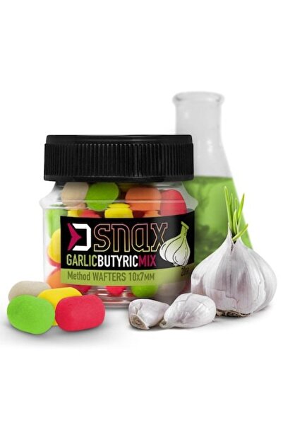 DELPHİN D SNAX Wafters Boilies, Garlic-Butyric, 10x7 mm