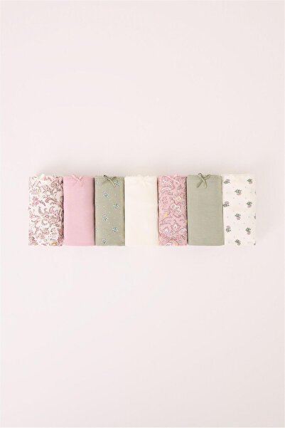 Perspective Women Secret 7-пакет класичних бавовняних трусиків, різнокольоровий принт