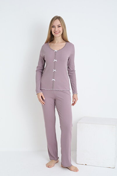 Cotpark Women's 100% Cotton Stretch Fabric Pajama Set 30466