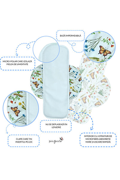 Pupus Absorbent for incontinence SMALL - SWEETS