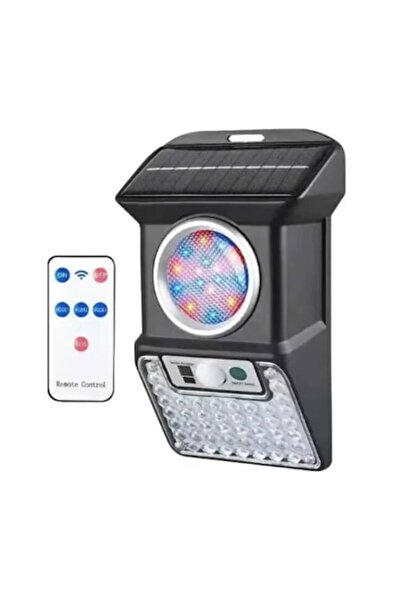 coshop Lampă solară cu 59 LED-uri, coshop®, cu senzor de mișcare și telecoman...