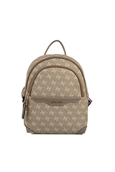 Silver Polo Silver & Polo Sp1265 Women's Backpack Monogram Y.Green