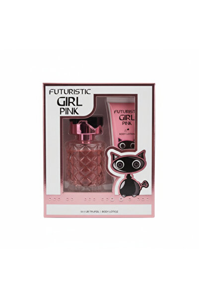 V.V LOVE Άρωμα και λοσιόν σώματος, Futuristic Girl Pink, κομψό σετ δώρου από ...