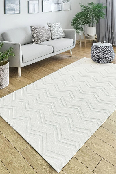 Decomia Home Lina Σκανδιναβικό υφαντό κρεμ μαλακό βελούδινο σγουρό χαλί σαλονιού Runner Rug παιδικό χαλί