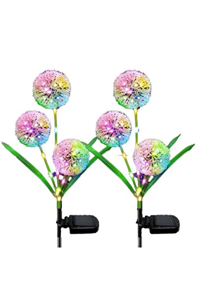 OEM Set de 2 lămpi solare de grădină, rezistente la intemperii, instalare ușo...