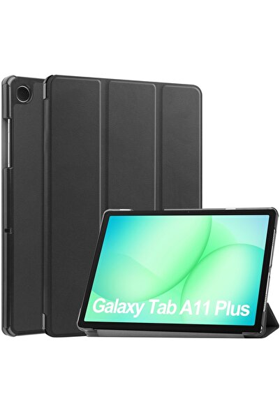SKYDDAR INNOVATION Tablet case for Samsung Galaxy Tab A11 Plus / A9 Plus, FoldPro, Black, set sticker