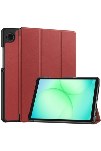 SKYDDAR INNOVATION Tablet case for Samsung Galaxy Tab A11 / A9, FoldPro, Red, set with sticker