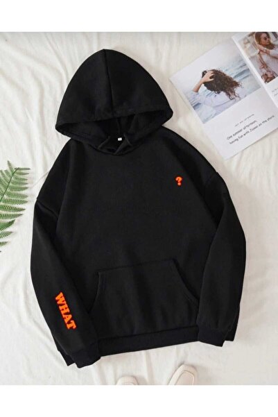 Hunors Sportswear & Company سترة مطبوع يونيسكس موديل بغطاء رأس من القطن