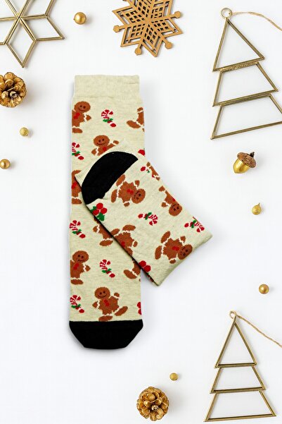 Rumon New Year's Themed Cotton Socks