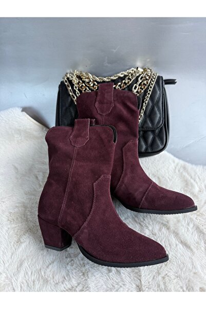 Miarma Designs Burgundy suede boot