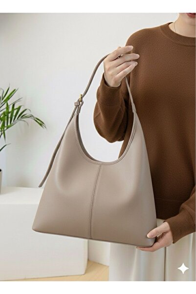 Madame Women's Shoulder Bag Soft Exterior Textured Quality Craftsmanship Lined Eyelet Suede Leather Handbag with Zipper