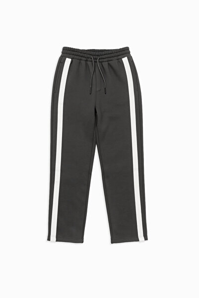 BARRELS AND OIL Men's Thick Piped Sweatpants - Smoked