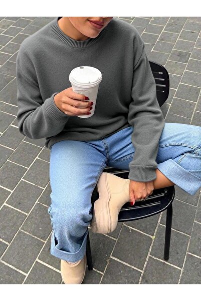 Basko fashion Women's Soft Fleece-Lined Sweater