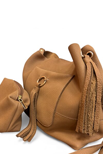 MaVaux Marilla 100% Genuine Nubuck Casual, Soft Leather Stylish Design Puppy Shoulder and Crossbody Bag