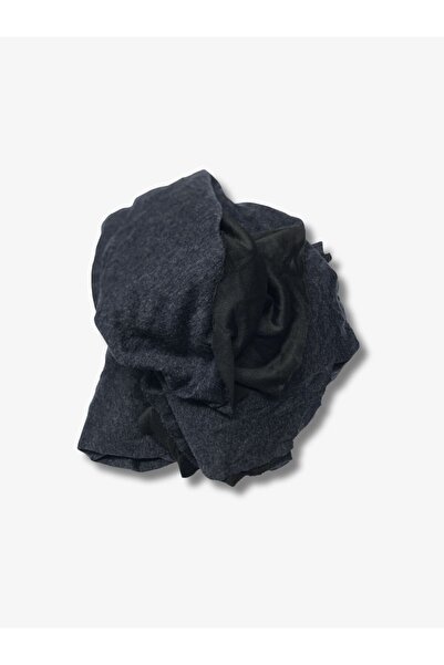 Yiğit Kumaş Ecrin Fabric Winter Combed Cotton, Piece 270X180 cm Anthracite Color