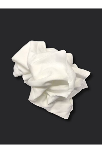 Yiğit Kumaş Bebe Ribana Combed Cotton Fabric, Piece 45X160 cm Ecru Color