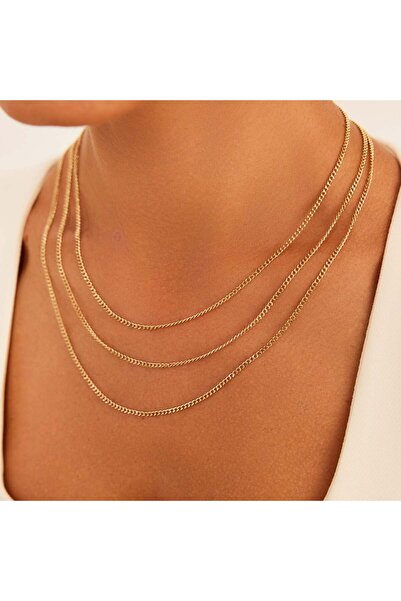 Bordo Kuyumculuk 14 Ayar Altın Gurmet Zincir 2,2 Mm