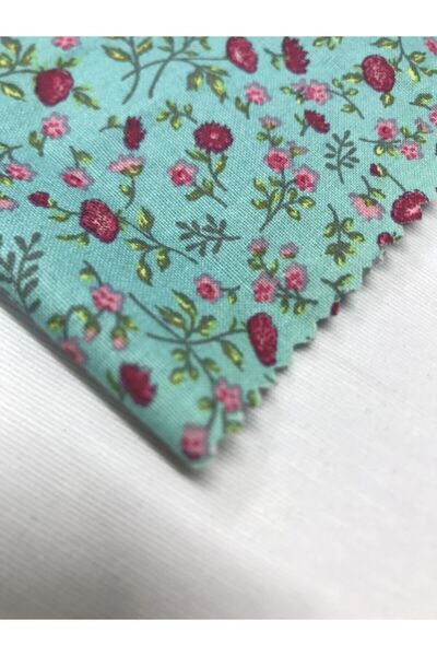 Yiğit Kumaş Poplin Fabric Patterned, Piece 40X50 cm Patchwork Fabrics