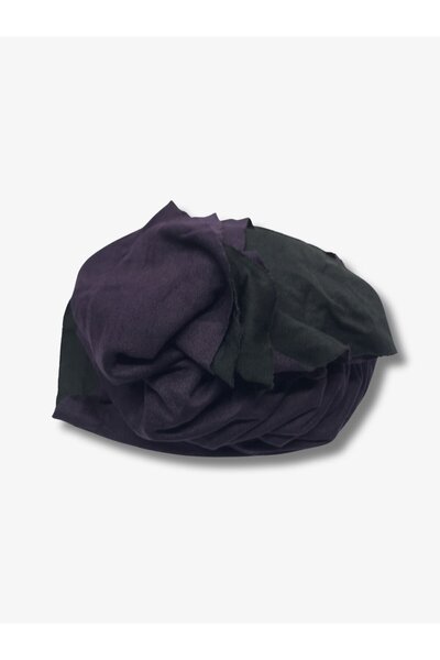 Yiğit Kumaş Ecrin Fabric Winter Combed Cotton, Piece 115X170 cm Purple Color