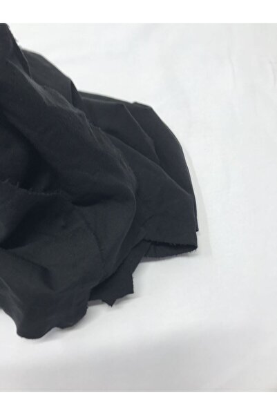 Yiğit Kumaş Sports Team Draped Polyester Combed Flexible Fabric, Piece 100X160 cm Black Color
