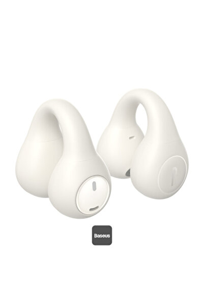Baseus Ασύρματα ακουστικά A00069101223-00, Bluetooth 5.3, Ανοιχτά ακουστικά, Λευκό