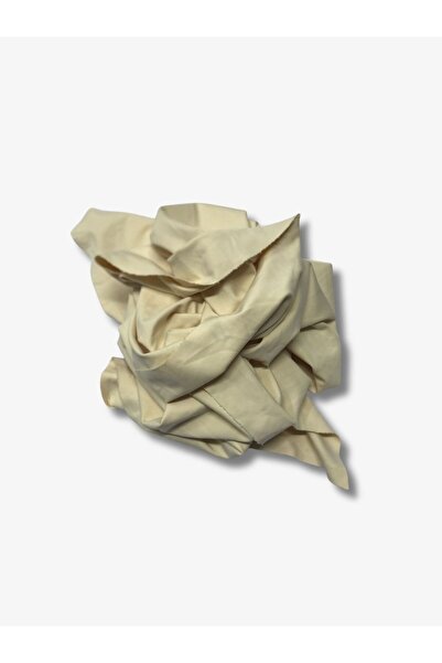 Yiğit Kumaş Spor Takımlık Dökümlü Polyester Penye Esnek Kumaş, Parça 80x140 cm Bej (HAFİF LEKELİ)