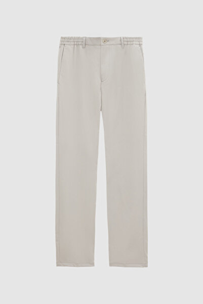 D'S Damat Ds Damat Relaxed Fit Gray Straight Jogger Pants