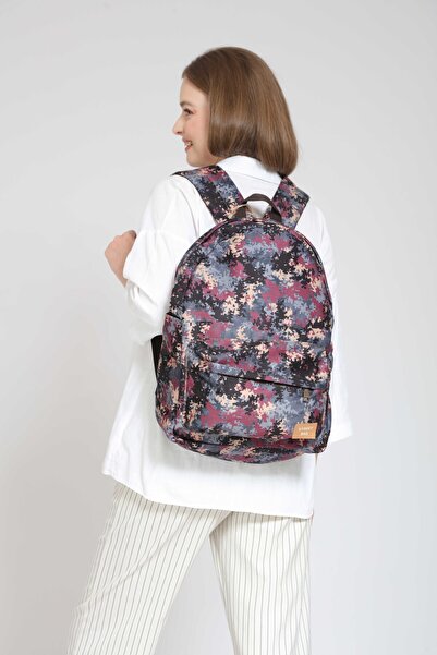 street&bagdnz Unisex Pixel Camouflage Pattern Waterproof Backpack Daily Schoo...