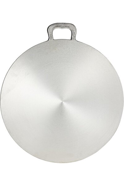 RAJ Aluminum Arabic Tawa Pan, 45 cm, Silver, Model Raat45